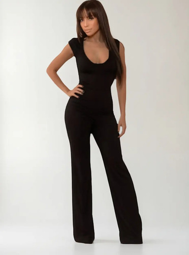 Palazzo Elegante Mono Dama Mujer Lycra Comoda 5203