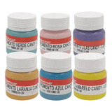 Kit Econômico Todos Os Pigmentos Candy Colors (tons Pastéis)