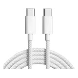 Cable Tipo C A Tipo C Usb Rápida Para iPhone 15, Samsung Mas