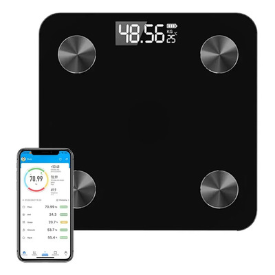 Bascula Digital Personal Vascular Digital Corporal Con Batería Y App 0.1kg~180kg Con Bluetooth,bascula Digital Pesa Corporal Baño Persona Masa Muscular Nicly | MercadoLibre