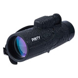 Monocular Mira Pinty 10x42 Tripoide Adaptador De Cel Xchws P