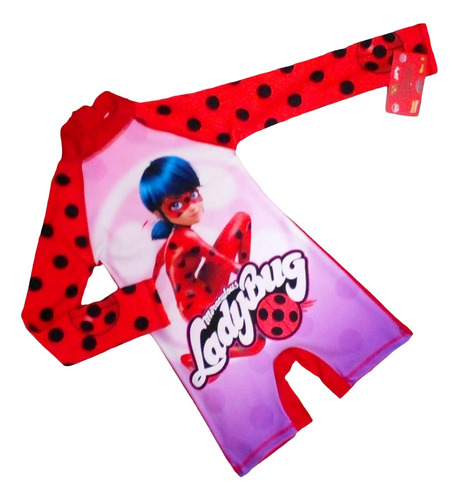 Traje De Baño Buzo Lady Bug Talla 2-12