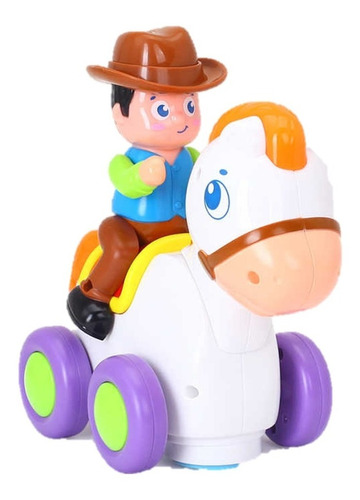 Caballo De Carrera Feliz - Huile Toys Art. 838a