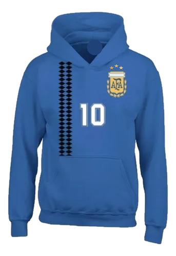 Buzo Argentina - Retro Maradona - Unisex - Afa - Futbol Moda