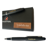 Pluma Ejecutiva Sheaffer Personalizada Grabada Color Negra