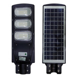 Lámpara Led Solar 90w Exterior Con Sensor Movimiento Megawat