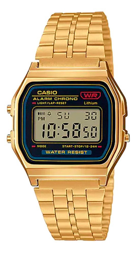 Relógio Casio Vintage Dourado A159wgea-1df