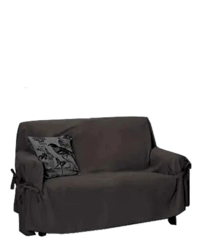 Funda De Sillon Para Atar Tela Lavable Madras 3 Cuerpos 