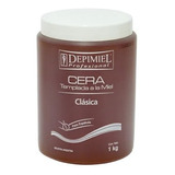 Cera Descartable Clasica X 1kg Para Espatula- Depimiel