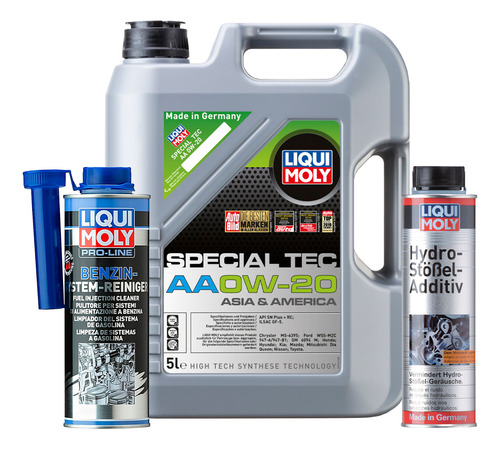 Liqui Moly 3 Pzas 0w20 Special Tec Aa Pro-line Hydro Stossel