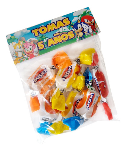 10 Bolsitas Golosinas Caramelos Souvenir Candy Personalizado