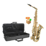 Wesner Ssa1000-g Saxofón Alto Tono Eb Mi Bemol Con Estuche