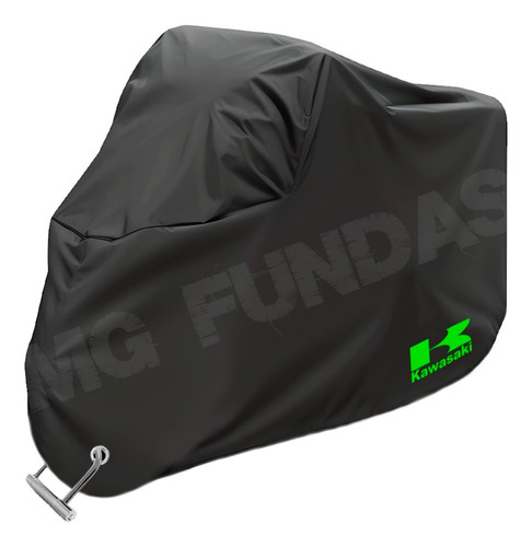 Funda Cubre Moto Kawasaki Talle 3xl - Cobertor Impermeable