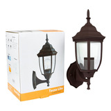 Luminario Decorativo Ip44 Tecnolite Salermo Café E27 8.5w