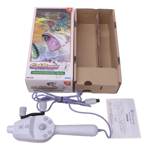 Vara De Pesca P/ Sega Dreamcast C/ Caixa, Berço E Manual.