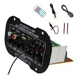 Amplificador De Potencia Bluetooth De 220v Hi-fi Bass Mono