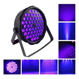 Foco 54 Led Uv Negro Luz Dmx Fiesta Fluor