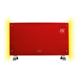 Vitroconvector Peabody Pe-vqdl20r 2000w Curvo Digital Led P1 Color Rojo