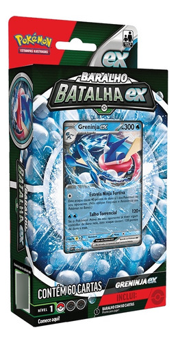 Deck Baralho Pokémon Tcg Greninja Ex Copag Português