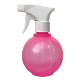 Borrifador 300ml Bolinha  Rosa C/ Gatilho Branco - Kit C/ 30