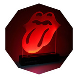 Veladores Modernos Led Lampara Escritorio Rolling Stones