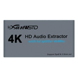 Hdmi 1.4 Splitter Box 1 En 2 Out Audio Extractor Converter P