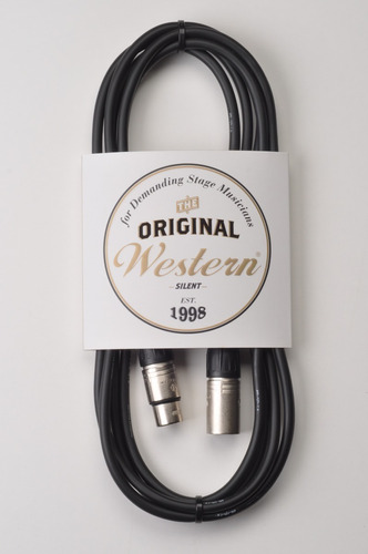 Cable Western Xlr - Xlr Balanceado Con Fichas Neutrik - 9mts