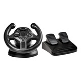 Jogo De Corrida Steering Wheel Pedal Set Simulator Driving