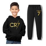 Conjunto Buzo Y Pantalón De Cristiano Ronaldo / Para Niño