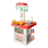 Set Cocina De Juguete Niñas -accesorios Luz Y Sonidos 889-59