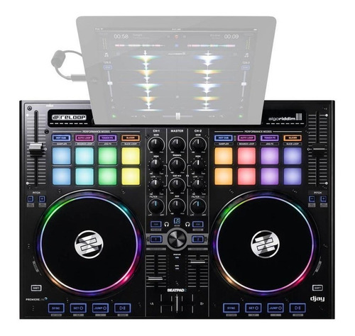 Controlador Profesional Para Dj Reloop Beatpad 2 iPad Y Pc