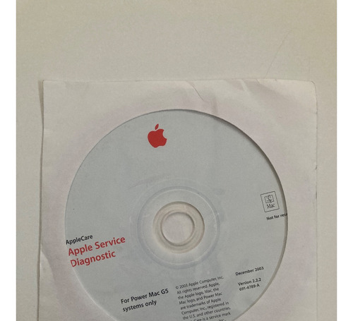 Apple Service Diagnostic For Power Mac G5 - Apple De 2003
