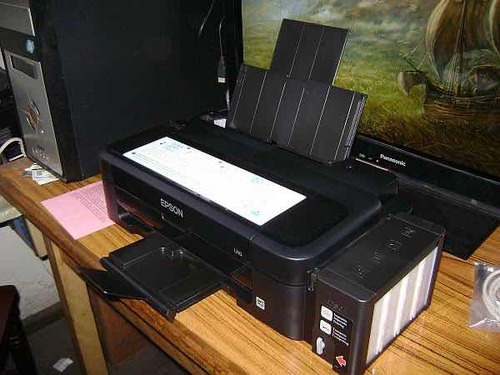 Impresora Epson Para Sublimar Con Detalle De Rodillo