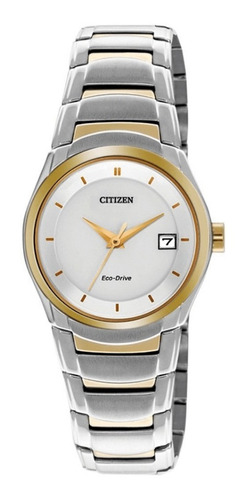 Reloj Citizen Ecodrive Two-tone Original Mujer Time Square