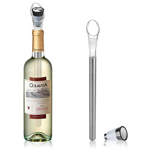 Enfriador De Vino 4 En 1 - Acero Inoxidable - Por Devine