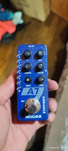 Pedal De Guitarra Mooer Reverb, A7