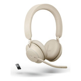 Auricular Headset Jabra Evolve 2 65 Link380 Usb-a Beige