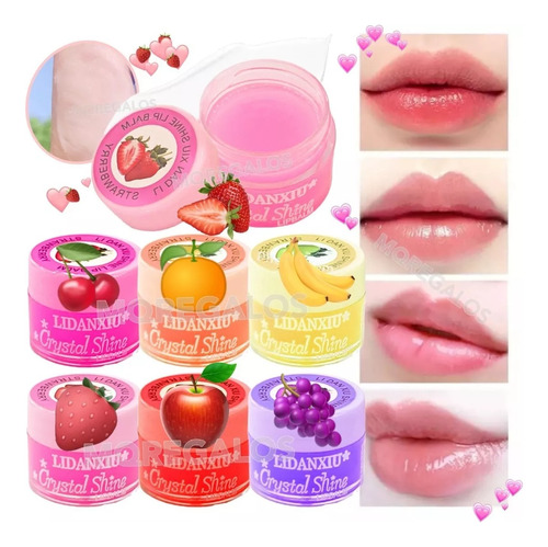 Sugar Kiss Exfoliante De Labios Balsamo Labial Frutales X1 