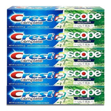 5 Crema Dental Crest Plus Scope X 178g - g a $64