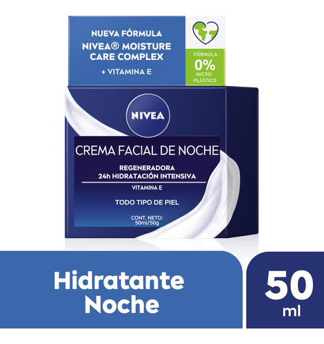 Nivea Crema Facial De Noche Regeneradora 50ml