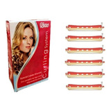 Kit: Base Líquido Permanente Ondular Cabello + 12  Bigudies