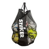 Bolso Con Red Portapelotas Striker Lmr Deportes