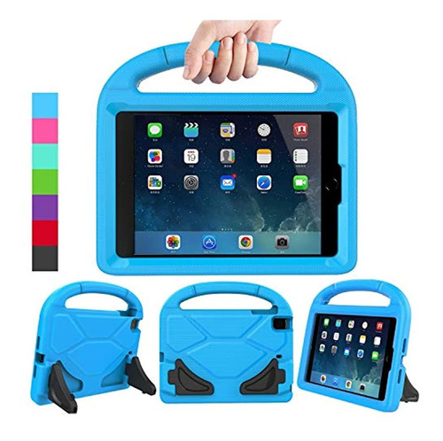 Estuche Para iPad Mini 1 2 3 4 5 Tablet - Manija, Azul