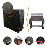 Funda Parrilla Bbq Grill Luqstoff Doble Lona Pesada - Imperm