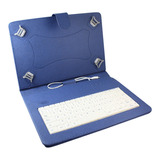 Bkt Funda Con Teclado Tablet 10  Azul Etm101az Ppct