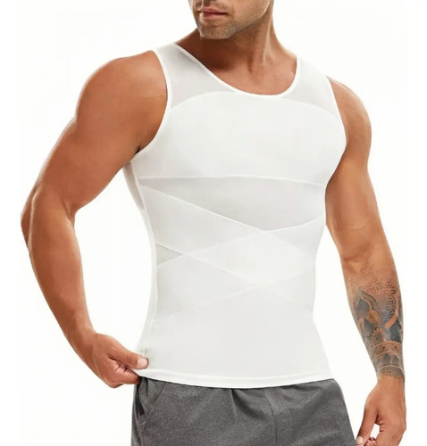 Camisetas De Compresión Para Hombres Con Ginecomastia Peito