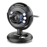Webcam - Usb 2.0 - Multilaser Nightvision - Preta - Wc045