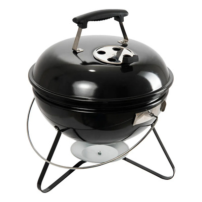 Asador De Carbon Portatil 14 Pulgadas Color Negro | Meses sin interés
