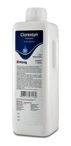 Shampoo Clorexsyn 1l - Konig