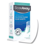 Scaraway Parches De Silicona Transparente 6 Pzas, Cicatrices